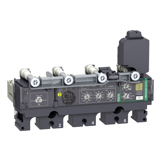 Schneider Electric-C1644A160-ComPacT NSX - déclencheur MicroLogic 4.2AL Vigi 160A - 4P4D pour NSX160-250