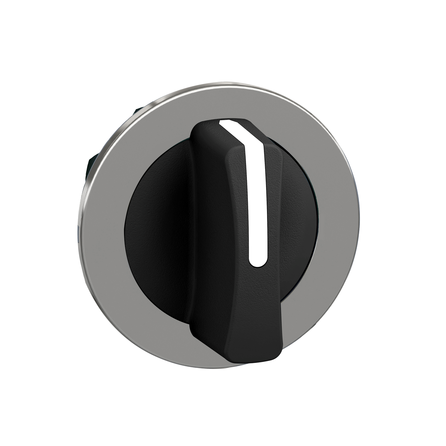 Schneider Electric-ZB4FD5-Harmony XB4 - tête bouton tournant manette - flush - 3 pos rap au C - noir