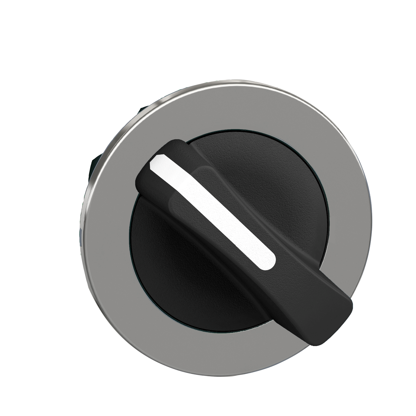 Schneider Electric-ZB4FD2-Harmony XB4 - tête bouton tournant manette - flush - 2 posit fixes - noir