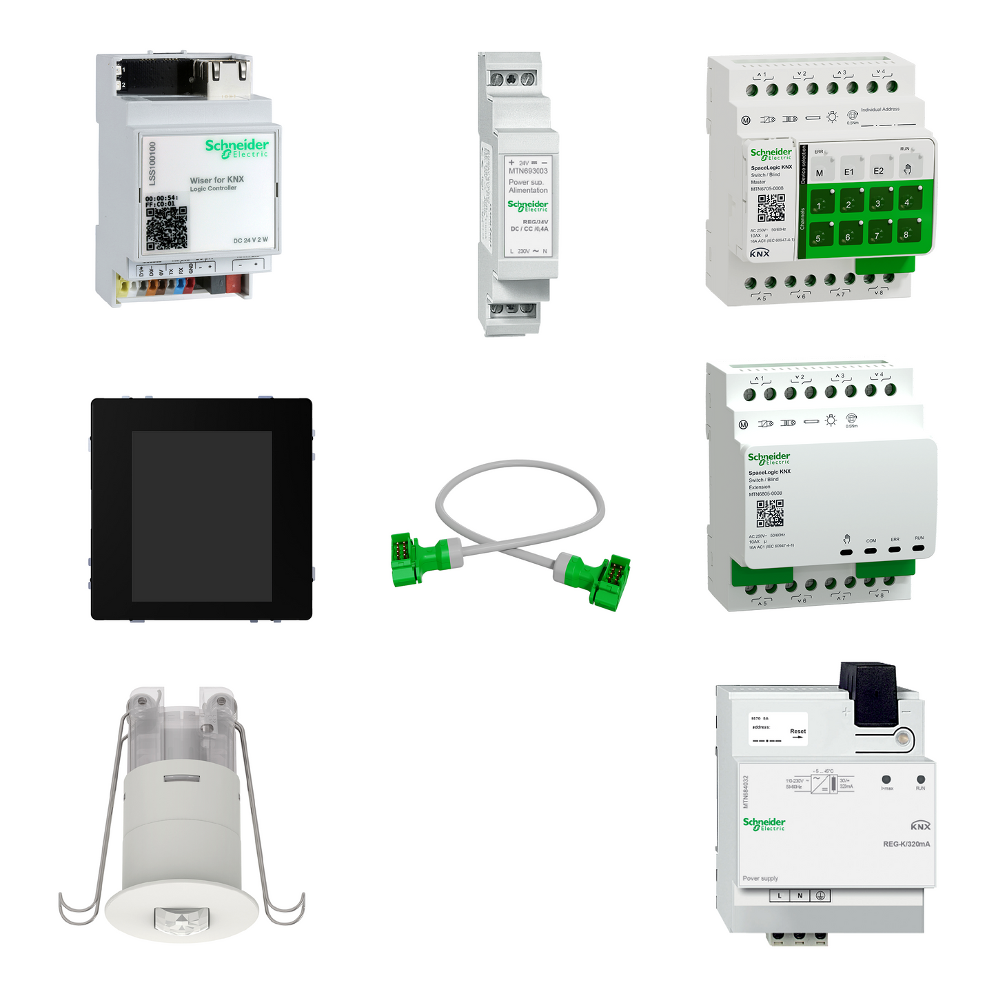 Schneider Electric-MD3RESIECLAIRKNX-Pack Résidentiel éclairage KNX
