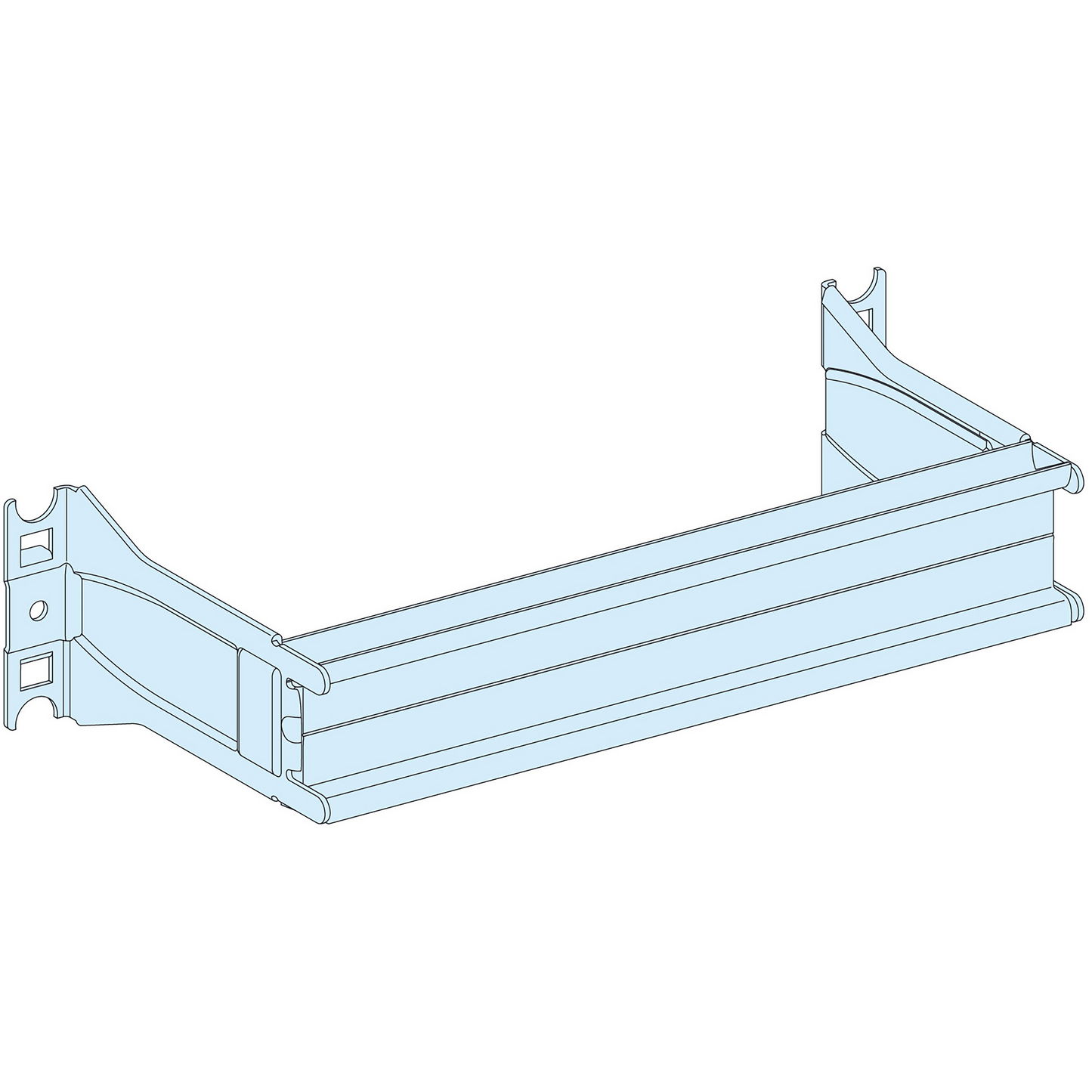 Schneider Electric-LVS03010-PrismaSeT G - Rail appareil modulaire - Coffret L300