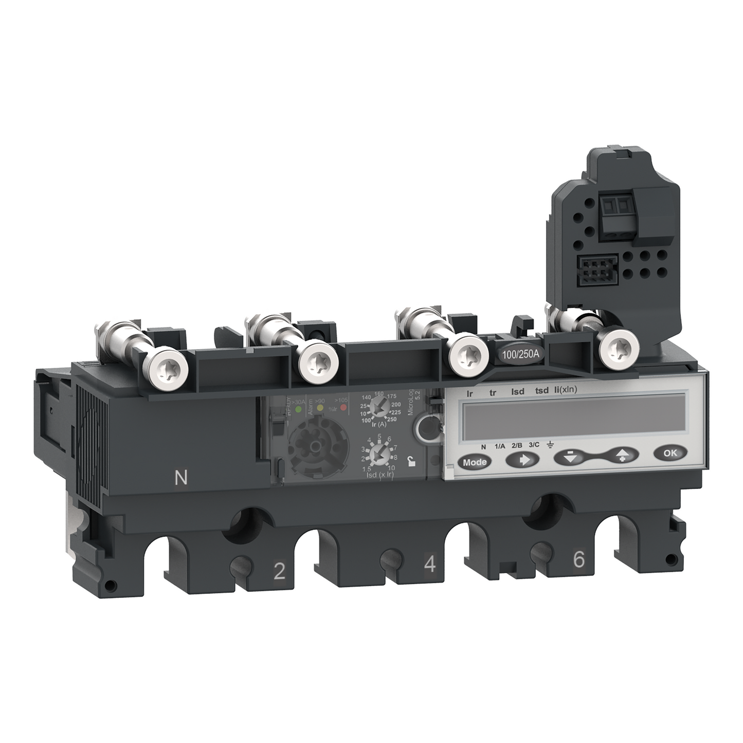 Schneider Electric-C1045E040-ComPacT NSX - Déclencheur MicroLogic 5.2E 40A - 4P4D pour NSX100-250