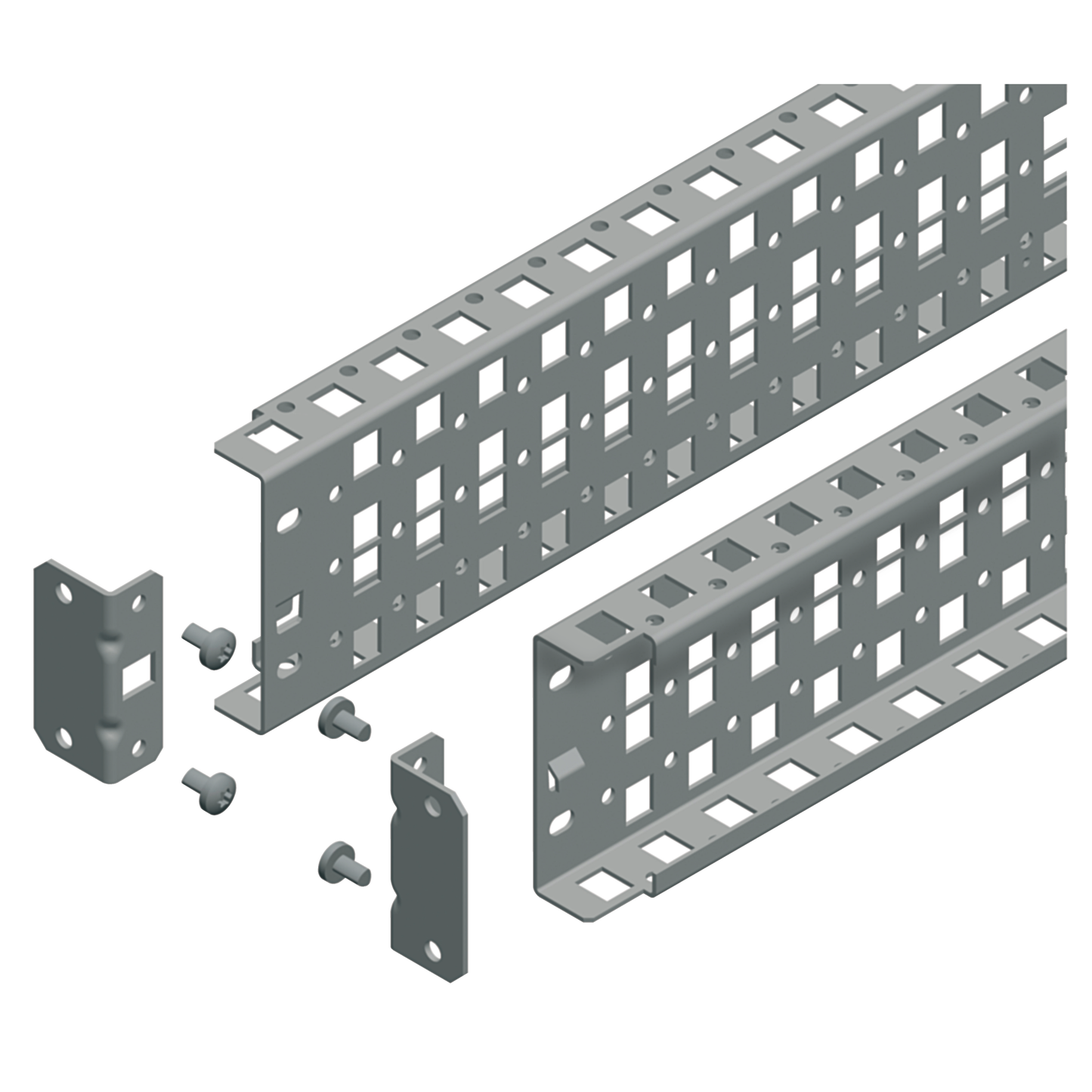 Schneider Electric-NSYSUCR9080-PanelSeT - Thalassa - 2 traverses universelles - 3 rangées - 90x800mm