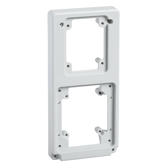 Schneider Electric-13142-MUREVA - plaque 103 x 225 mm pour emplacement 85 x 65 et 90 x 100 mm