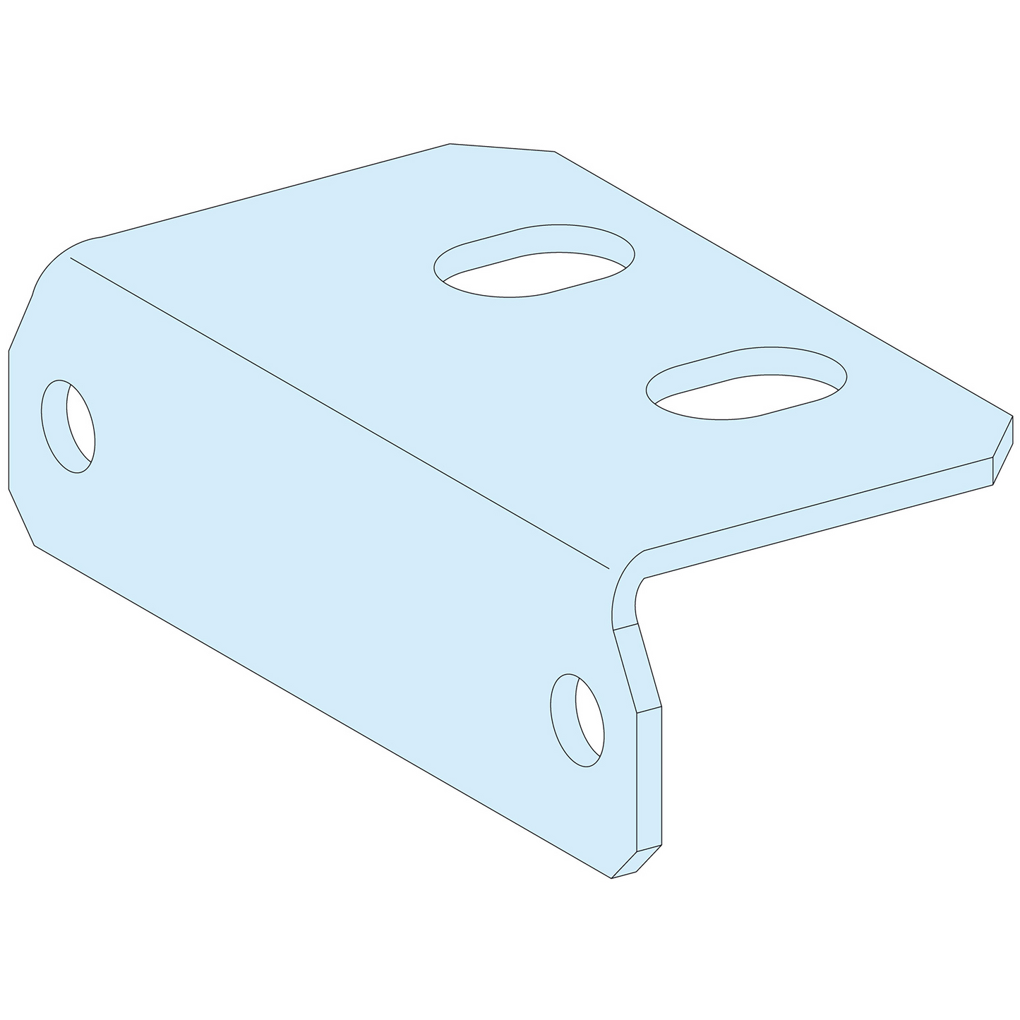 Schneider Electric-LVS04669-PrismaSeT P - Cales de montage JdB vertical - Linergy BS - lot de 100