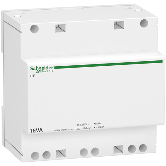 Schneider Electric-A9A15218-Acti9 iTR - transformateur de sécurité - 16VA - 230Vca/12-24Vca