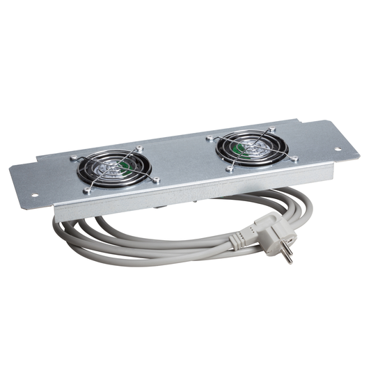 Schneider Electric-NSYECVT300-Actassi plaque d'obturation avec 2 ventilateurs coffret 19P