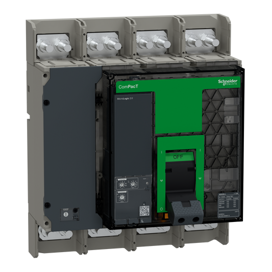 Schneider Electric-C063L420FM-ComPacT NS630L - disjoncteur - MicroLogic 2.0 630A - 4P - 150kA - fixe - manuel