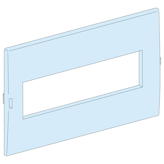 Schneider Electric-10200-MUREVA - accessoire coffret - plastron pour appareillage modulaire - 12 modules