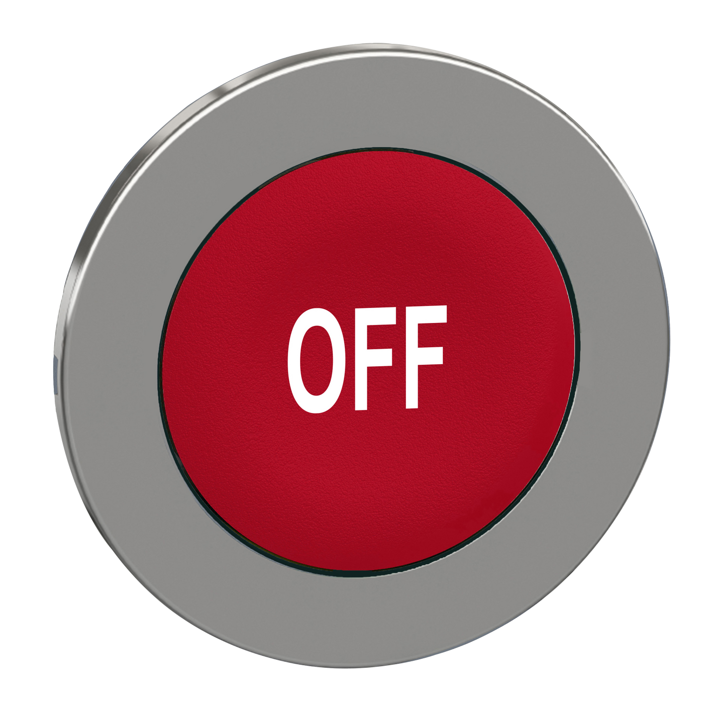 Schneider Electric-ZB4FA435-Harmony XB4 - tête bouton poussoir à impulsion - flush - marqué - rouge