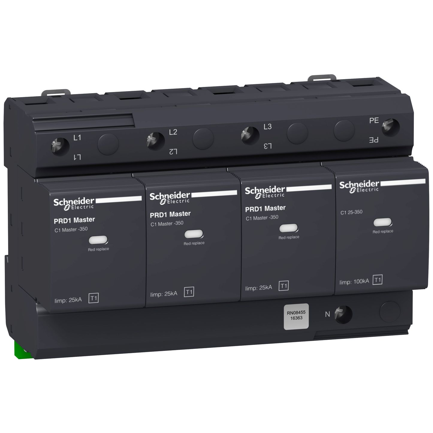 Schneider Electric-16363-PRD1 Paraf Master 3P N 350V AV