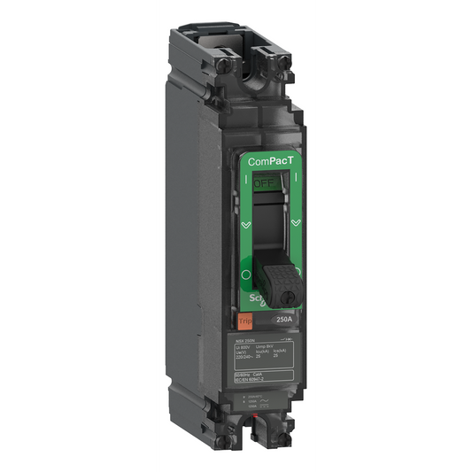 Schneider Electric-C10F1TM020-ComPacT NSX100F - Disjoncteur - TM-D 20A - 1P1D - 36kA - montage fixe