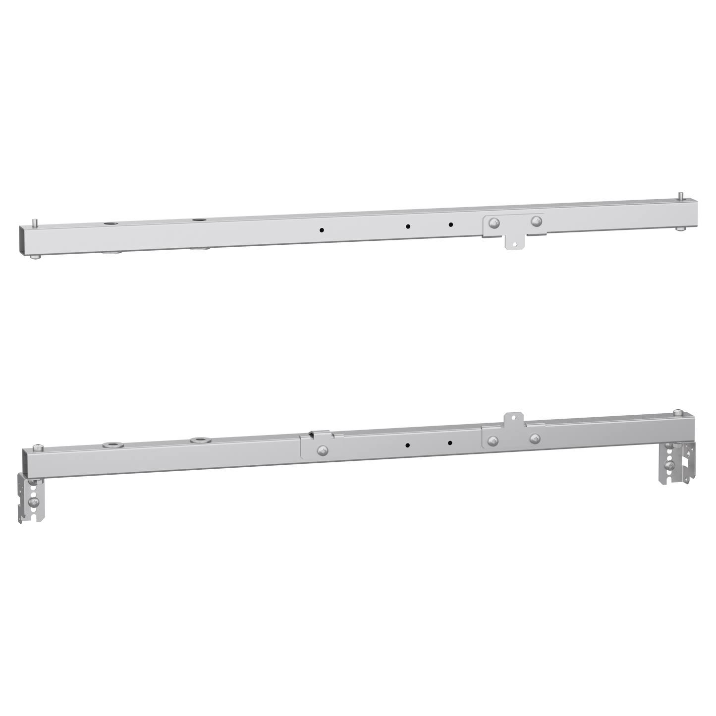 Schneider Electric-NSYRSWSP8-PanelSeT Accessoires - jeu 2 supports châssis 19P pivotant L 800 mm