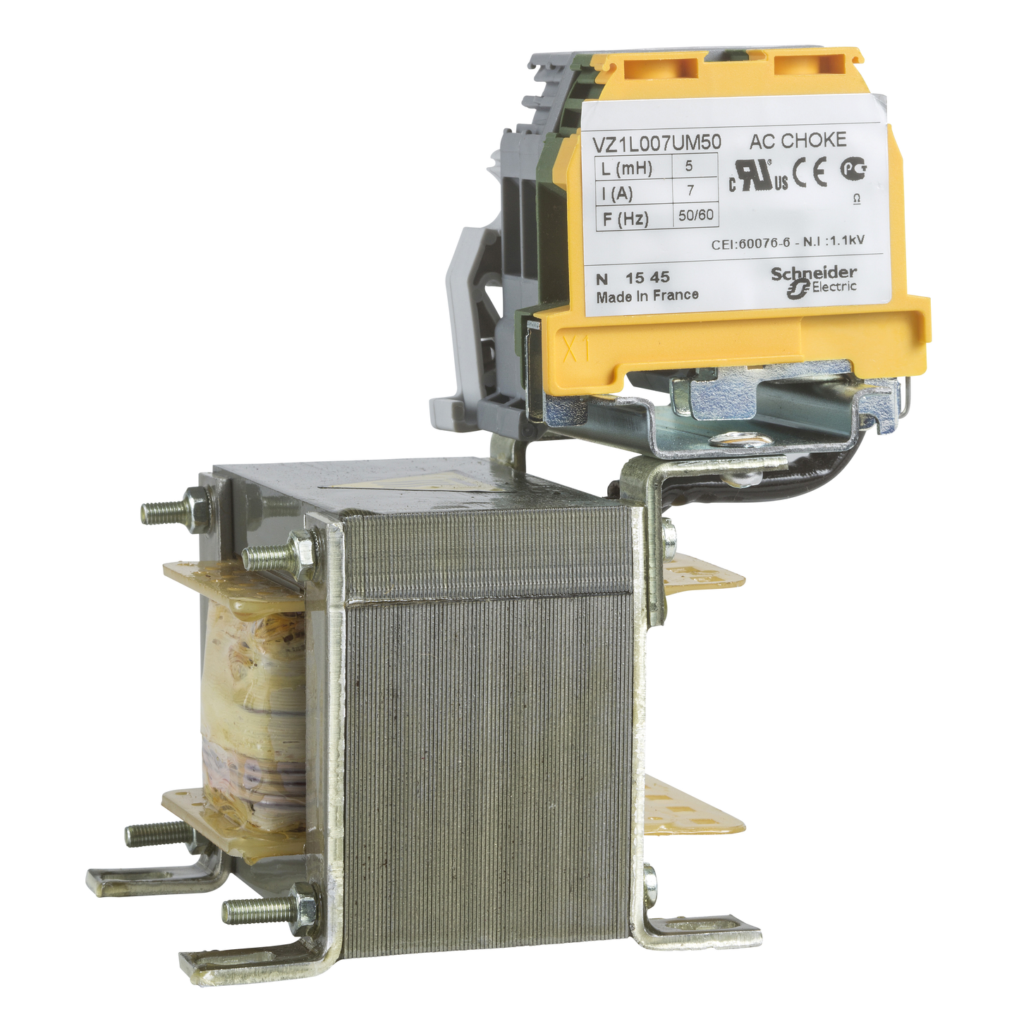 Schneider Electric-VZ1L018UM20-Altivar - Inductance mono 18a 2mh