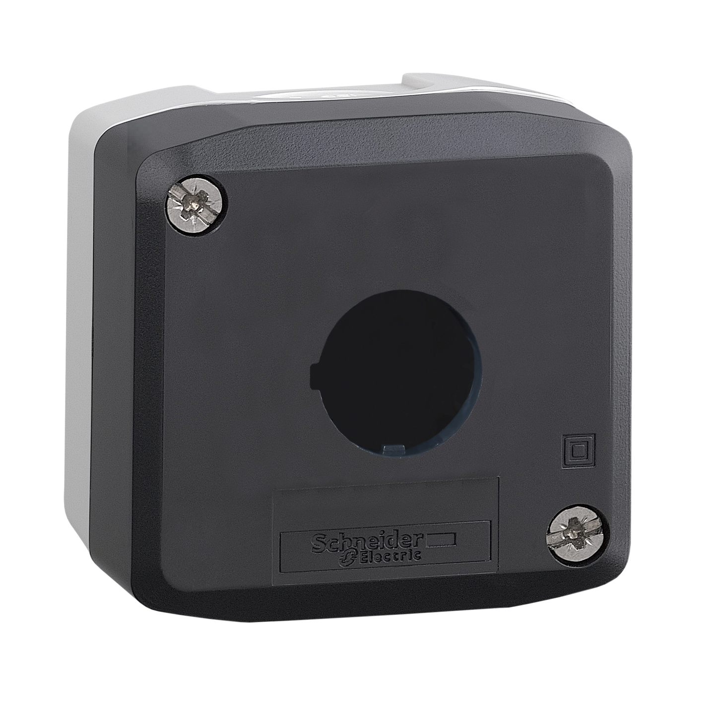 Schneider Electric-XALD01CUST01-box XALD 1 hole printed