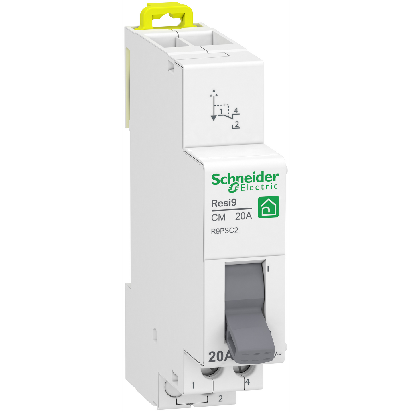 Schneider Electric-R9PSC2-Resi9 - commutateur 2 positions - 1OF - 20A - 250VCA