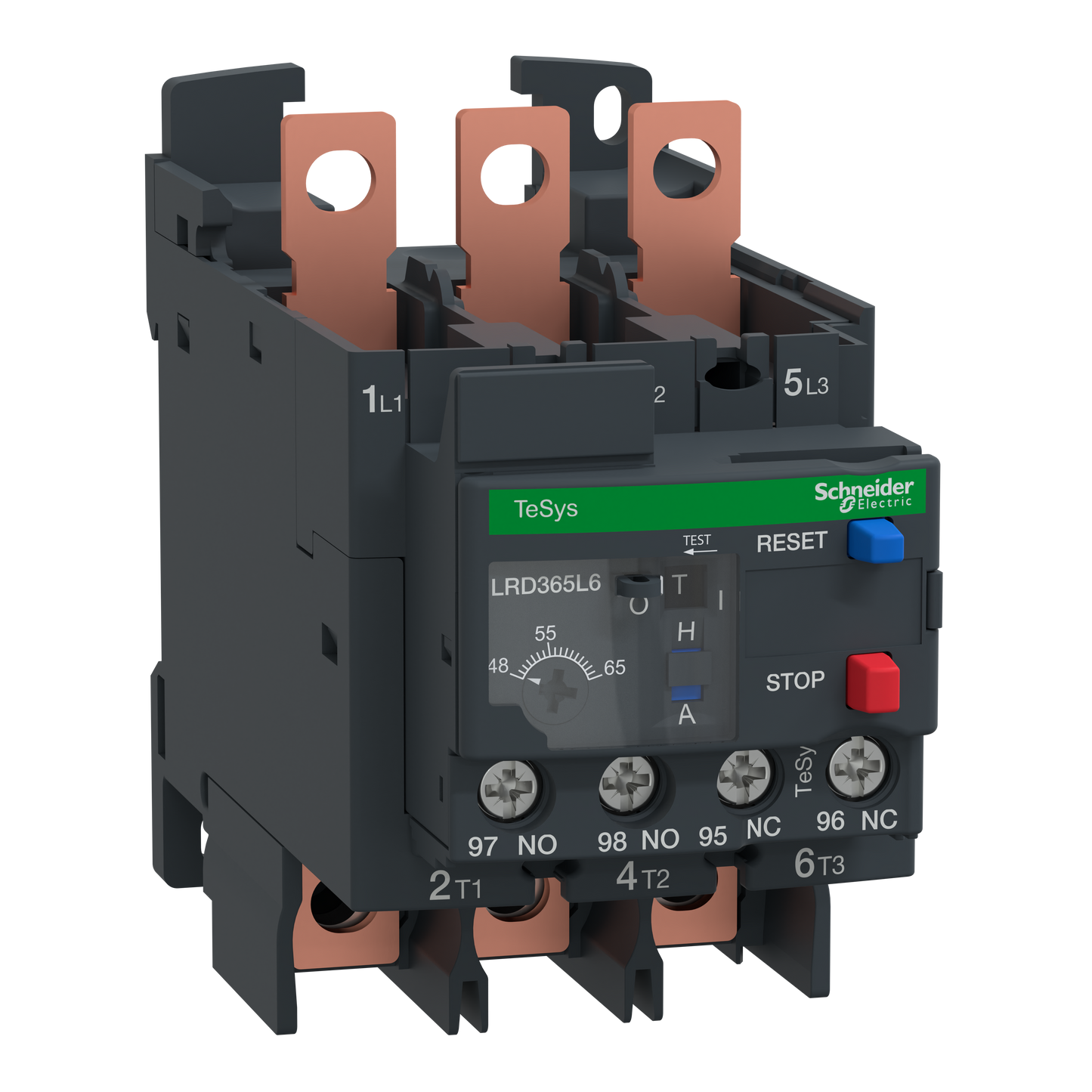 Schneider Electric-LRD365L6-TeSys LRD - relais de protection thermique - 48..65A - classe 20