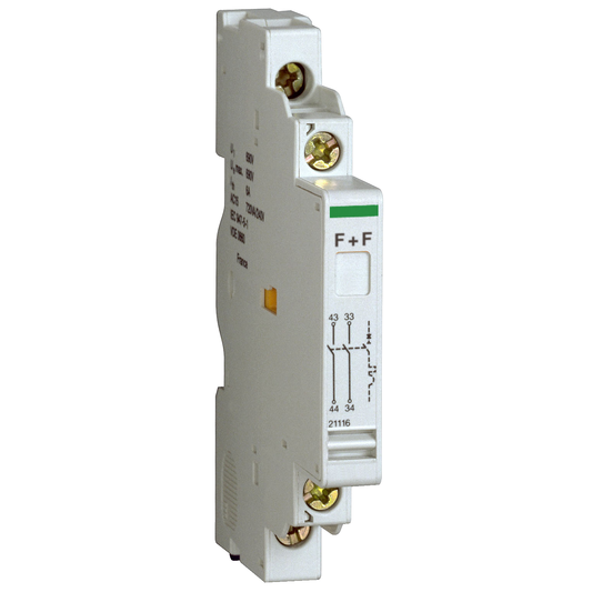 Schneider Electric-21116-CONTACT AUXI P25M 2F