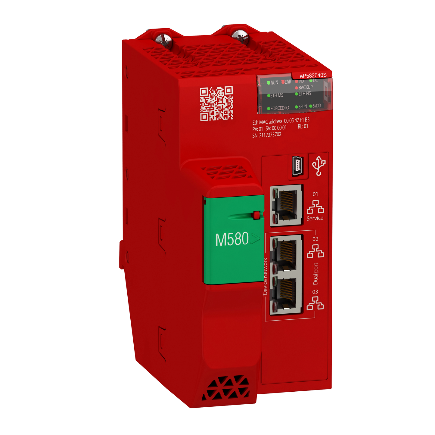 Schneider Electric-BMEP582040S-M580 safety CPU niveau 2 RIO