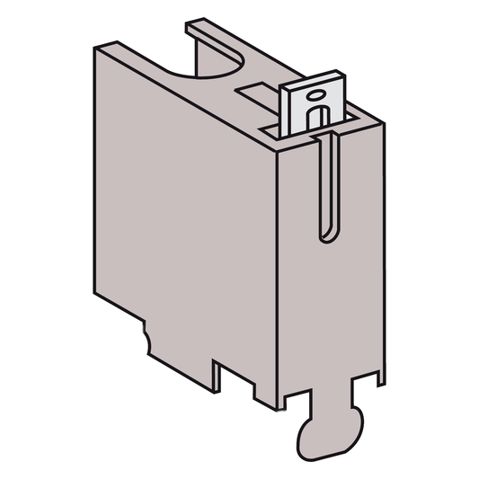Schneider Electric-26975-C60 - cache-bornes plombables - 1P - pour C60 I-NA ID - lot de 2