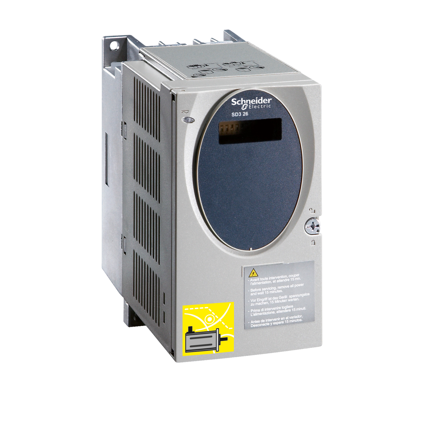 Schneider Electric-SD326DU68S2-LEXIUM AMPLIFICATEUR PAS A PAS (IMPULSION/SENS),1 115VAC /230VAC,6,8A,VENT.