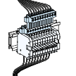 Schneider Electric-LVS04228-Linergy TA - Bornier auxiliaire - 10 entrées - 20 sorties