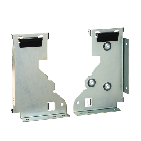 Schneider Electric-64908-ComPacT NS - 2 équèrres support fixation sur plancher - fixe - pour NS630-1600