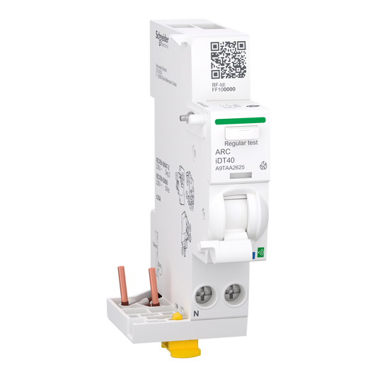 Schneider Electric-A9TAA2625-Acti9 Active  iDT40 module détecteur arc  connecté 1PN 25A