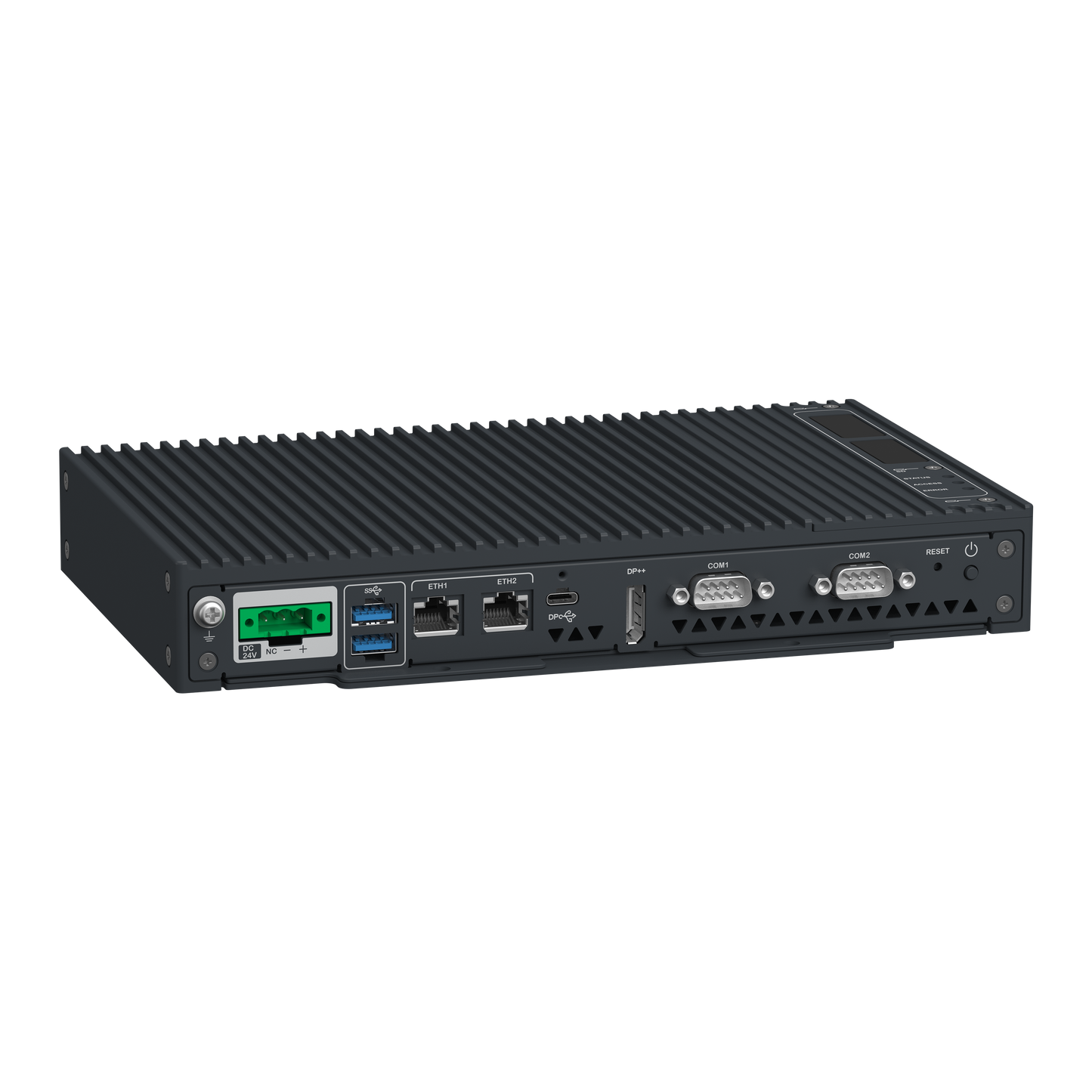 Schneider Electric-HMIP6DBB0NA0WNAN00-Harmony P6 Basic Box ATOM 4 Cores Win10 24 VDC M2 128GB std endurance 8GB RAM