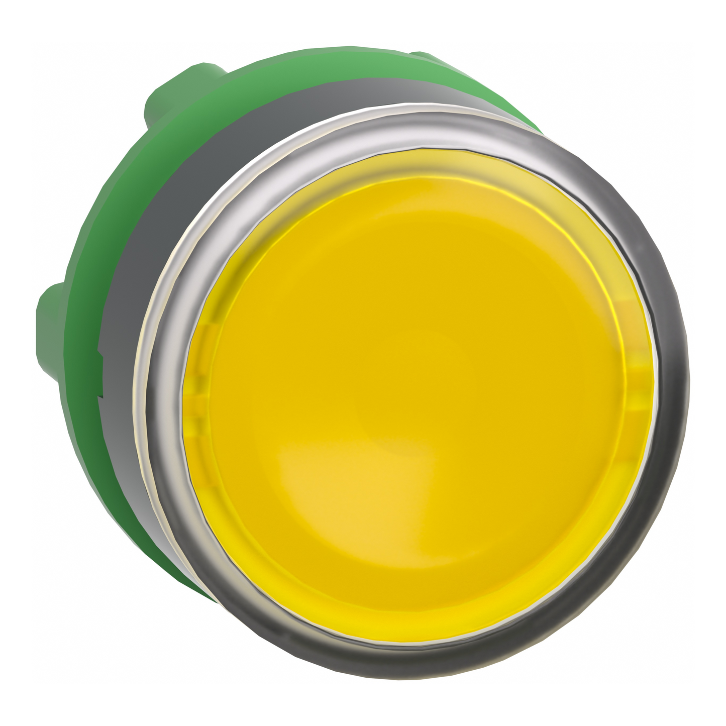 Schneider Electric-ZB5AH083-Harmony XB5 - tête bouton pousser-pousser lumineux - Ø22 - jaune
