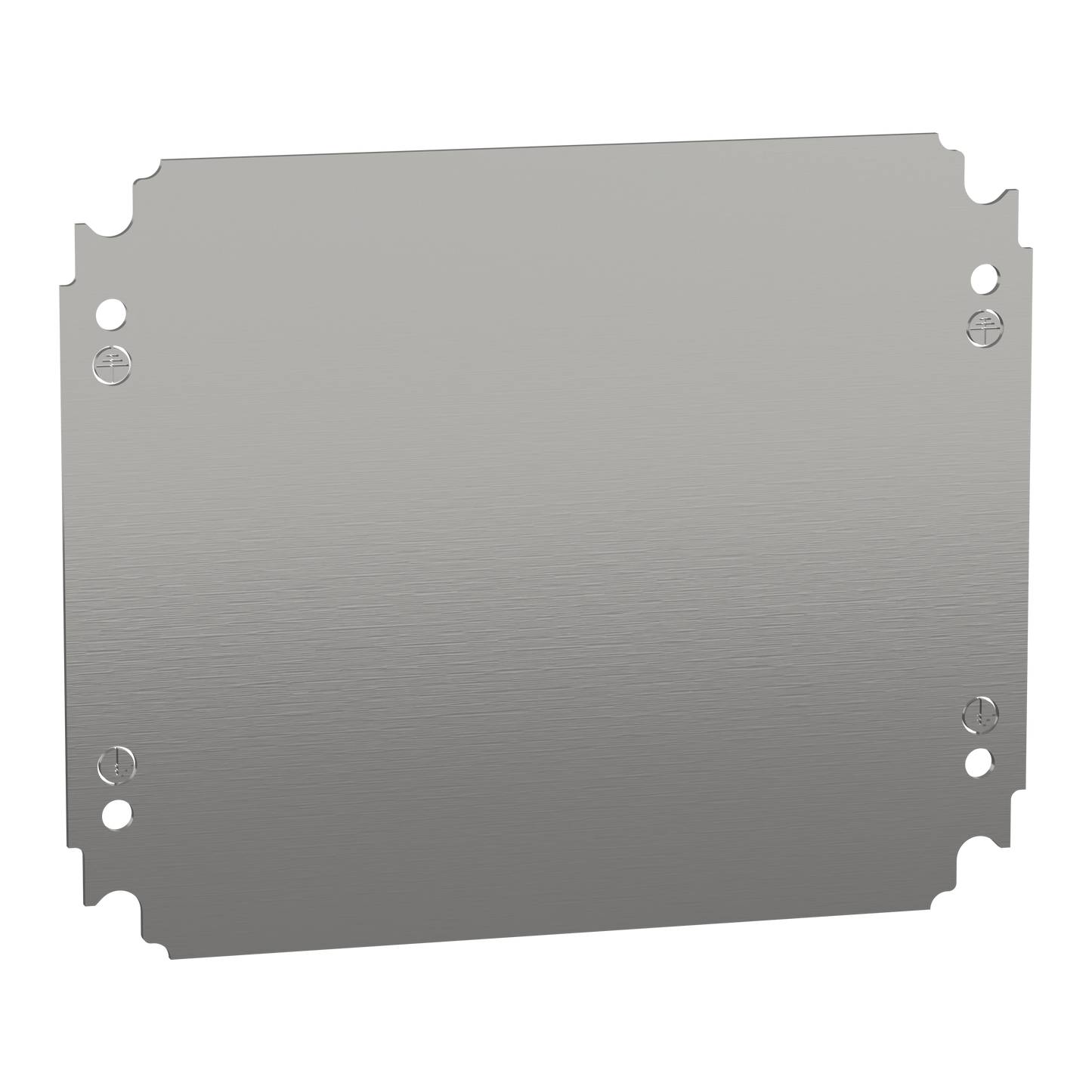 Schneider Electric-NSYMM3025-PanelSeT - Thalassa - châssis plein - acier galva. - pour coffret H=300xL=250mm