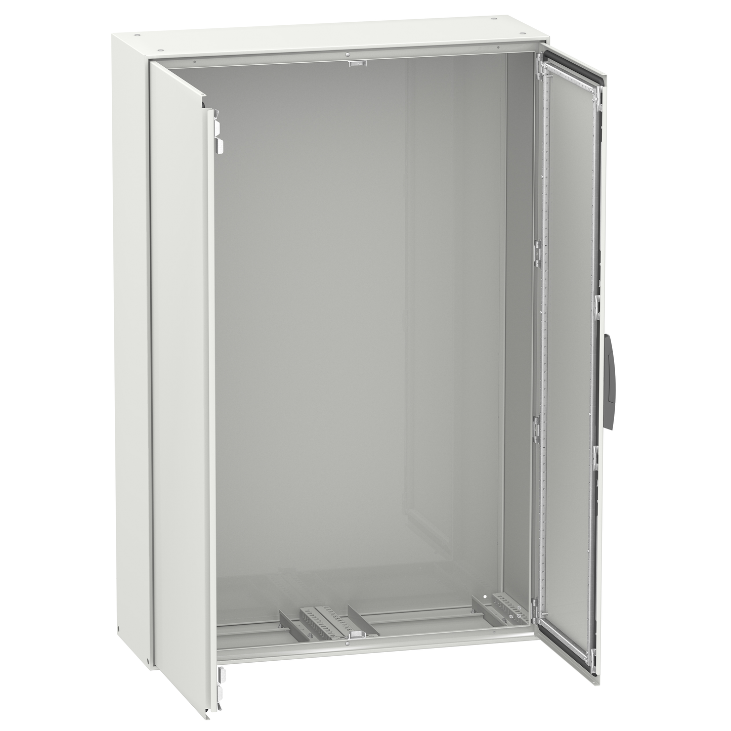 Schneider Electric-NSYSM2012602DP-PanelSeT SM - armoire monobloc - 2 portes - châssis plein - 2000x1200x600mm