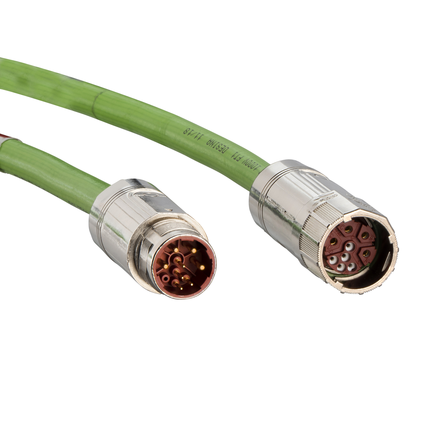 Schneider Electric-VW3EF143R150-Lexium - Rallonge Cable OMC - pour servo SH3 - 1 Cable - 1.5mm² - M23 - 15m