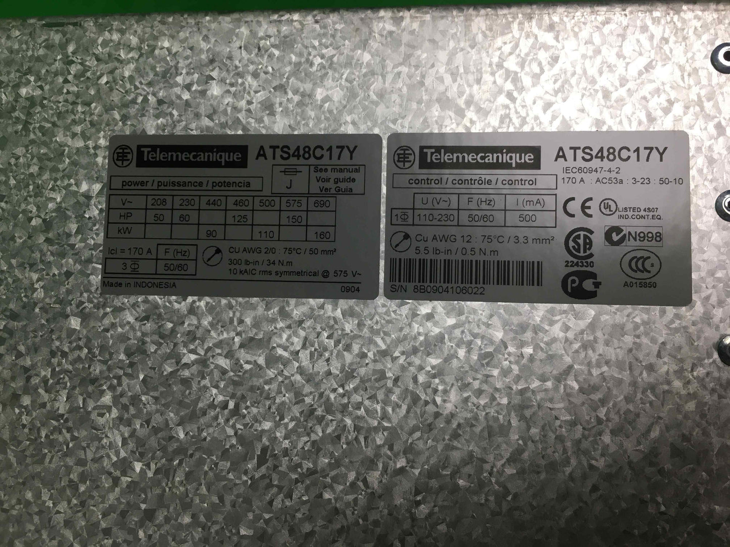 Schneider Electric-ATS48C17Y/ATS48C17Y