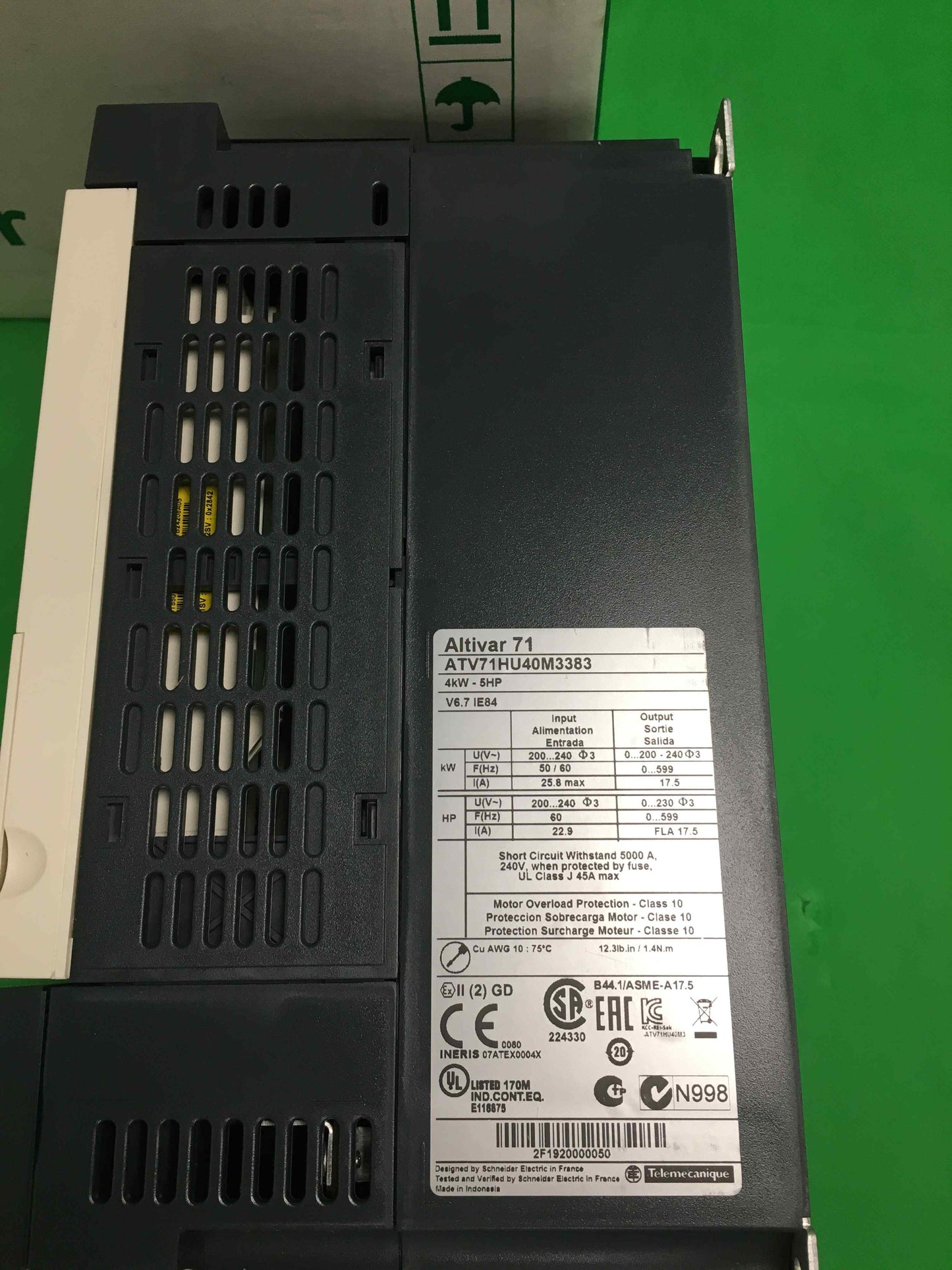 Schneider Electric-ATV71HU40M3383/ATV71HU40M3383