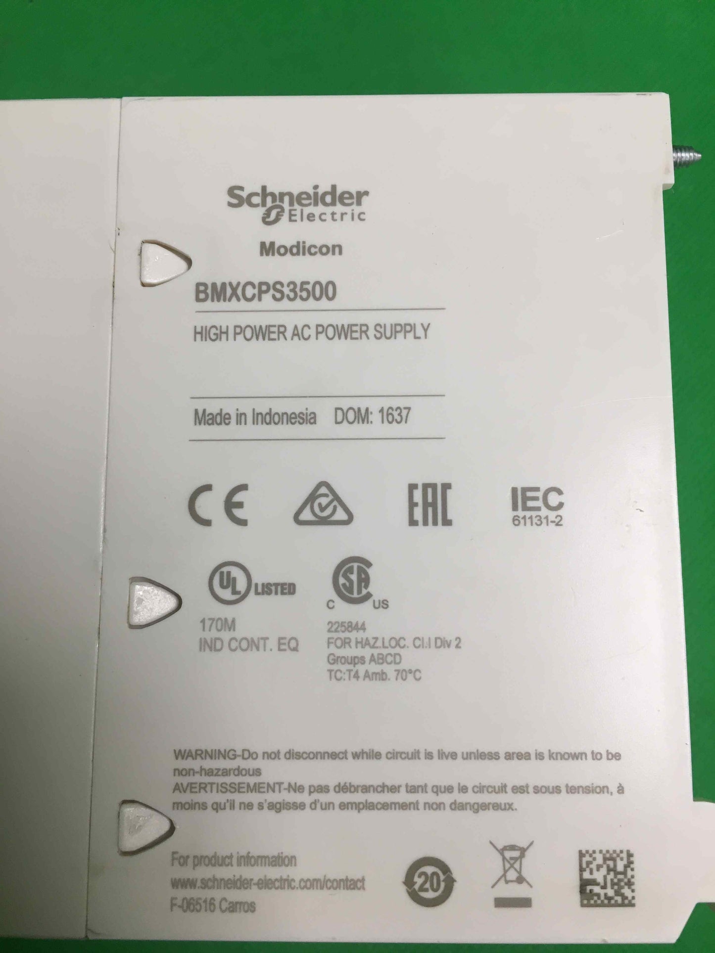 Schneider Electric-BMXCPS3500/BMXCPS3500
