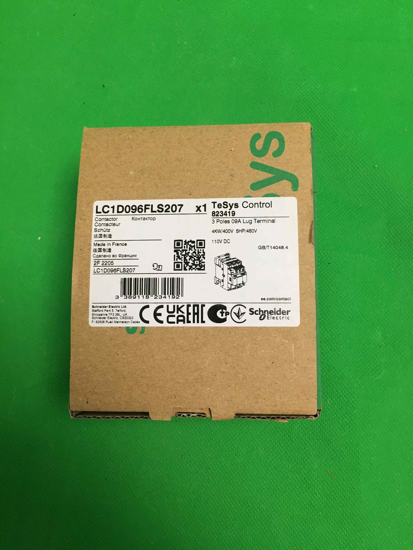 Schneider Electric-LC1D096FLS207/LC1D096FLS207