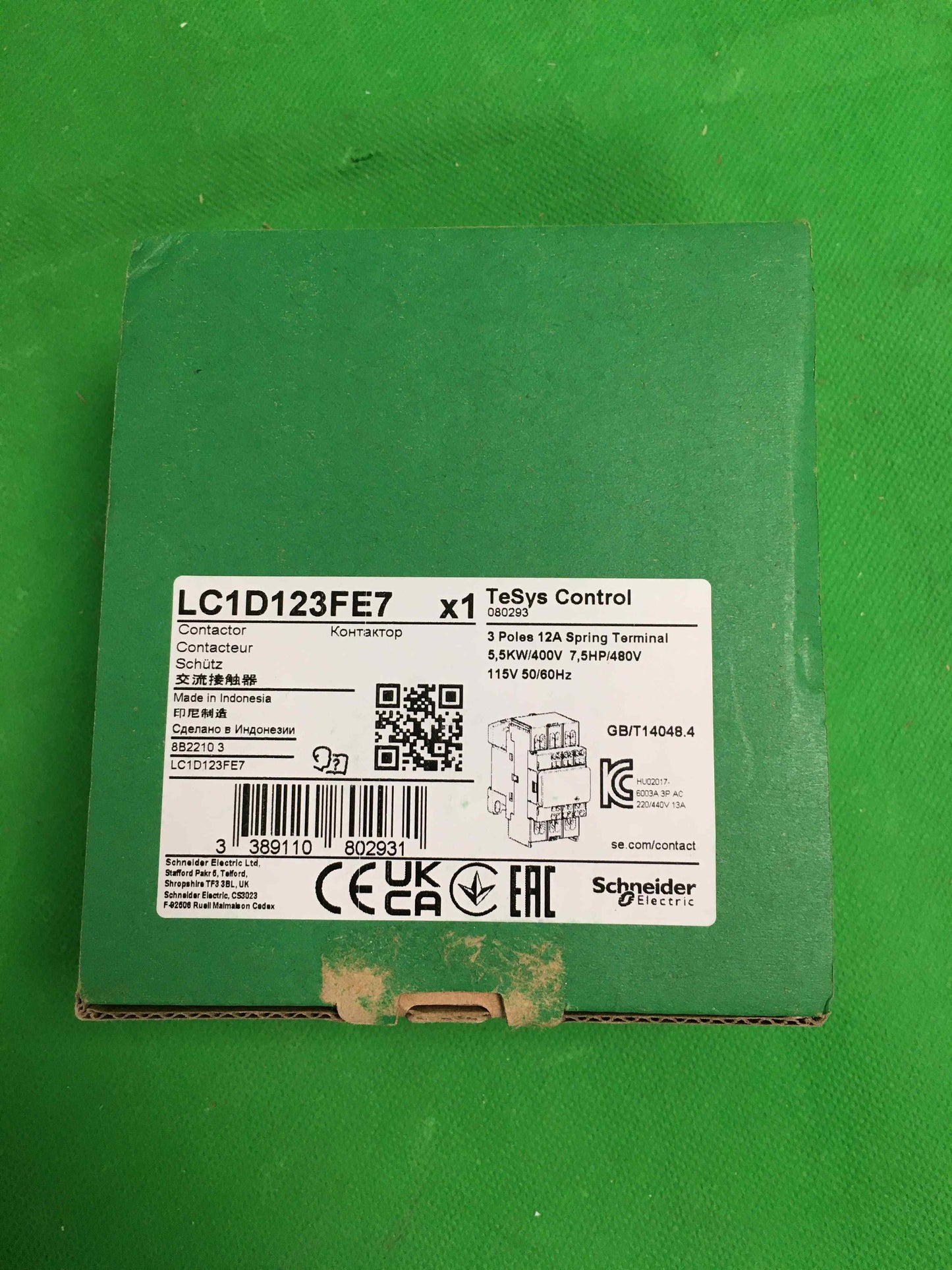 Schneider Electric-LC1D123FE7/LC1D123FE7