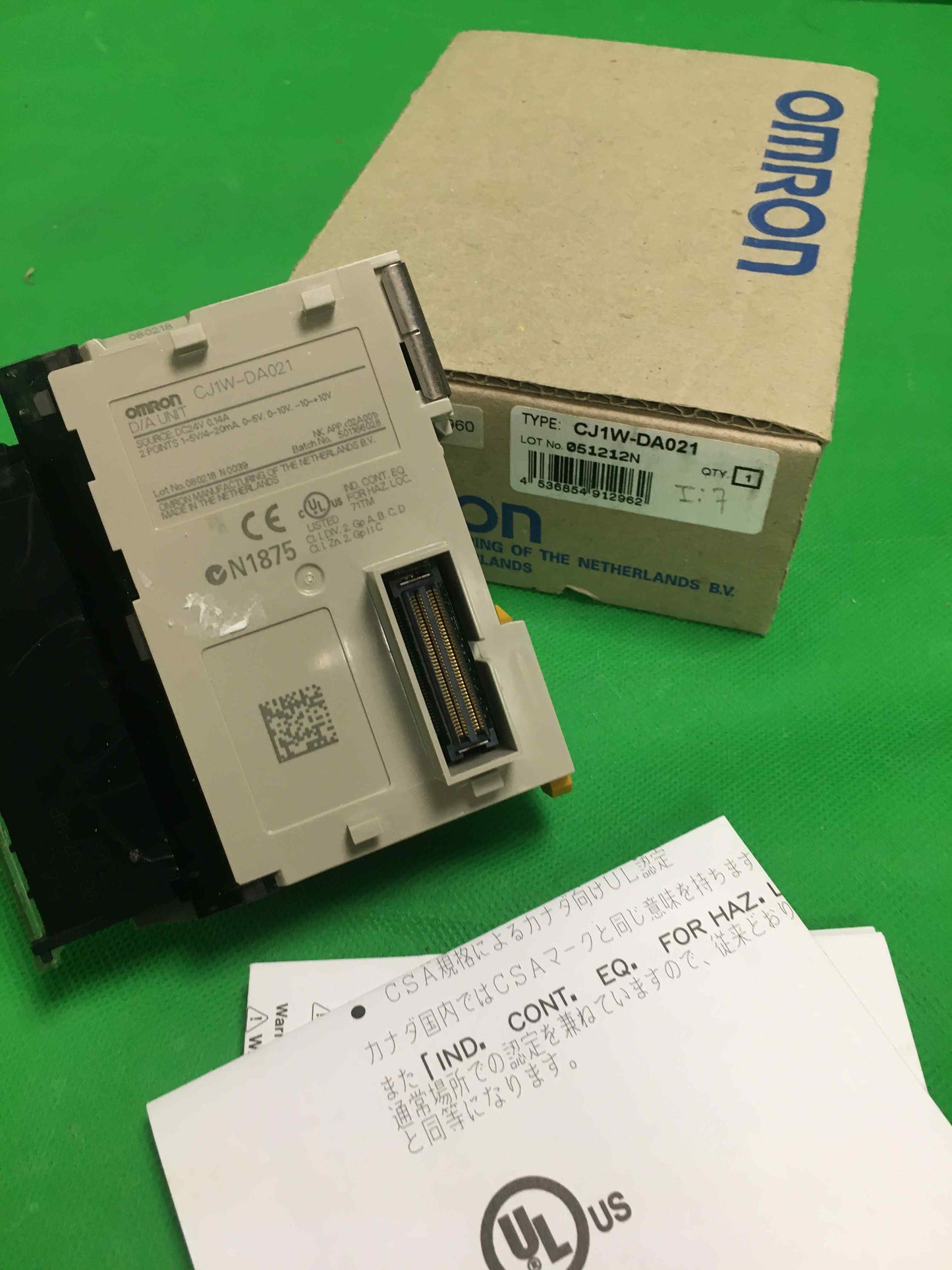 Omron-CJ1W-DA021/CJ1WDA021