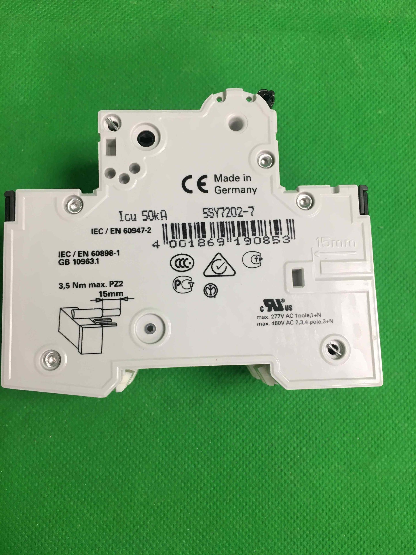 Siemens-5SY7 202-7/5SY72027
