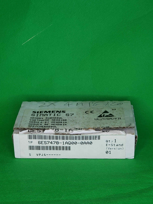 Siemens-6ES7478-1AQ00-0AA0 Neuf/6ES74781AQ000AA0