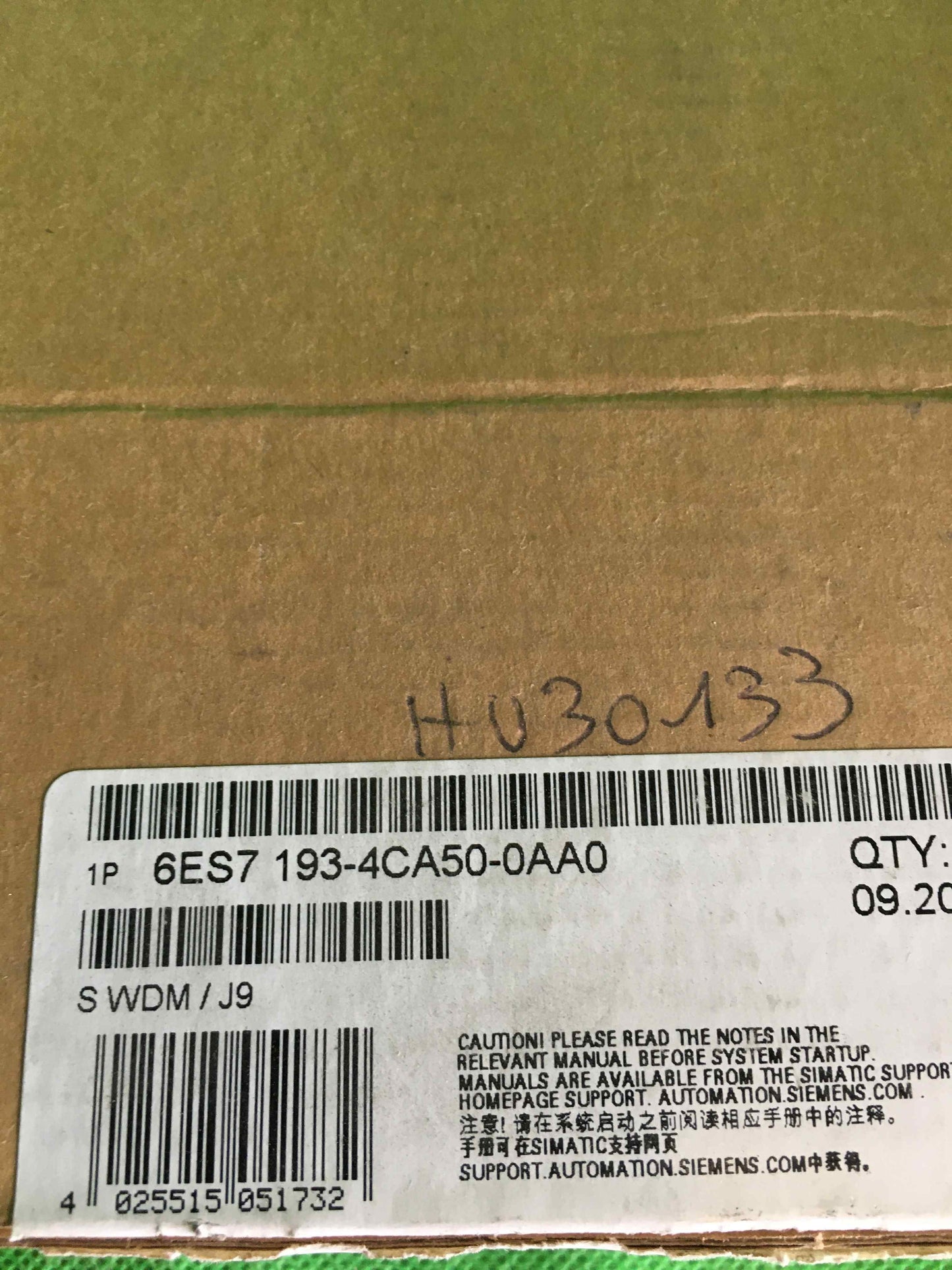 Siemens-6ES7 193-4CA50-0AA0/6ES71934CA500AA0