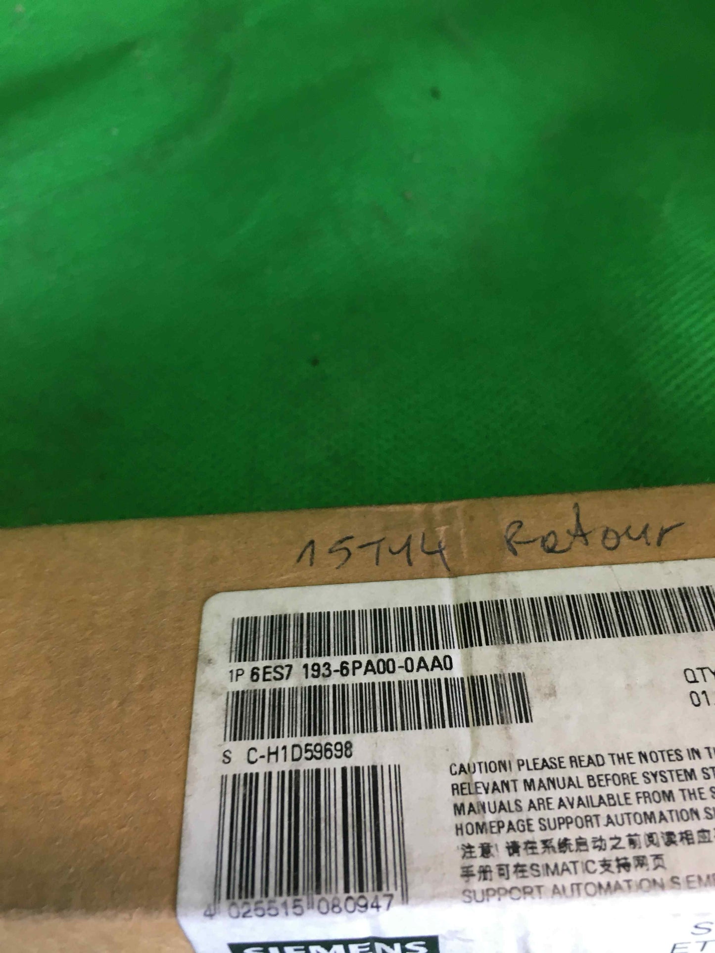 Siemens-6ES7 193-6PA00-0AA0/6ES71936PA000AA0