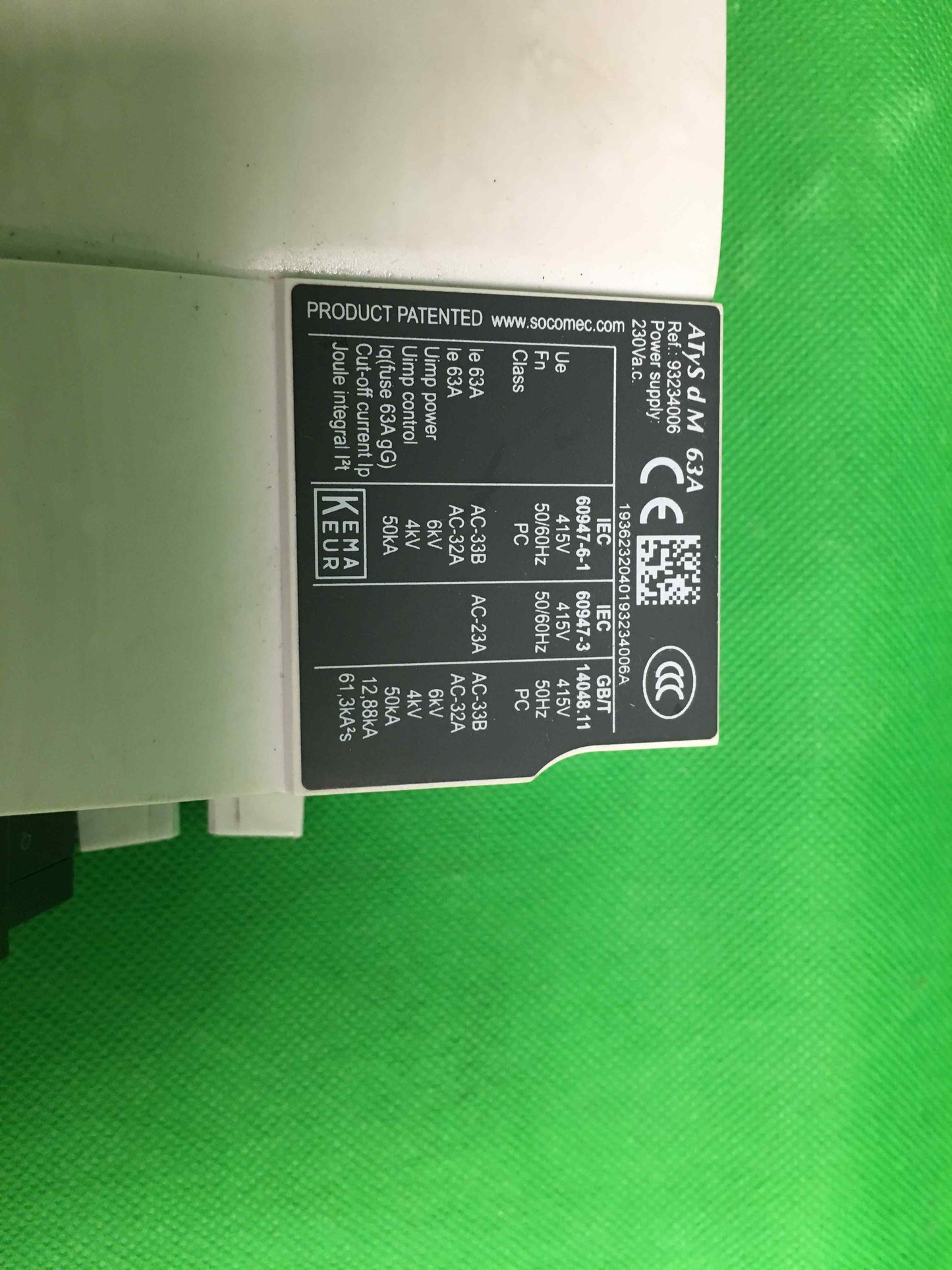 SOCOMEC-93234006/93234006