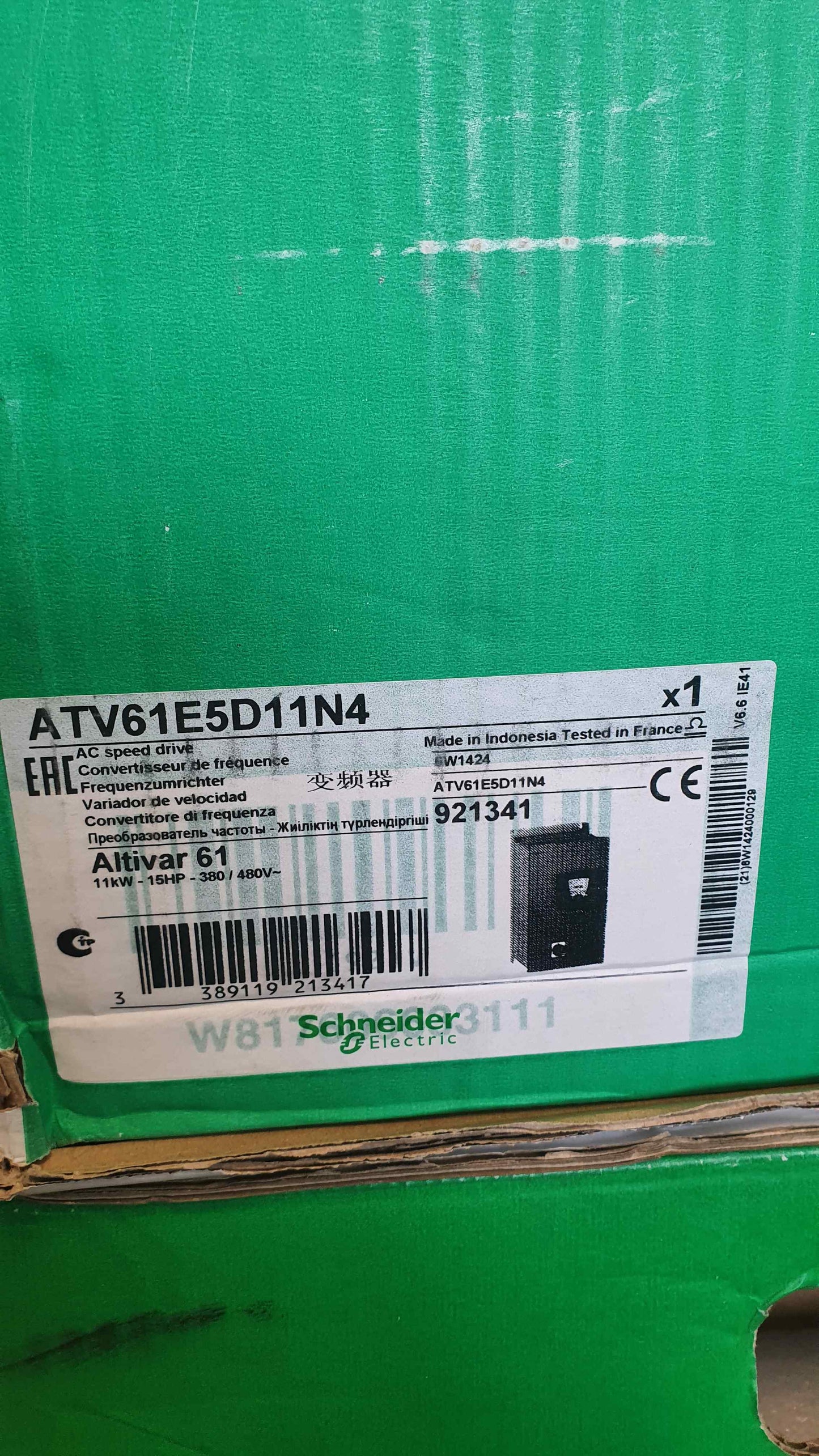 Schneider Electric-ATV61E5D11N4/ATV61E5D11N4