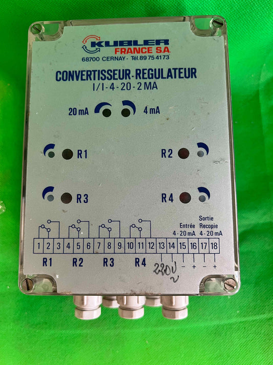 Kubler-CONVERTISSEUR REGULATEUR I I-420-2MA/CONVERTISSEURREGULATEURII4202MA
