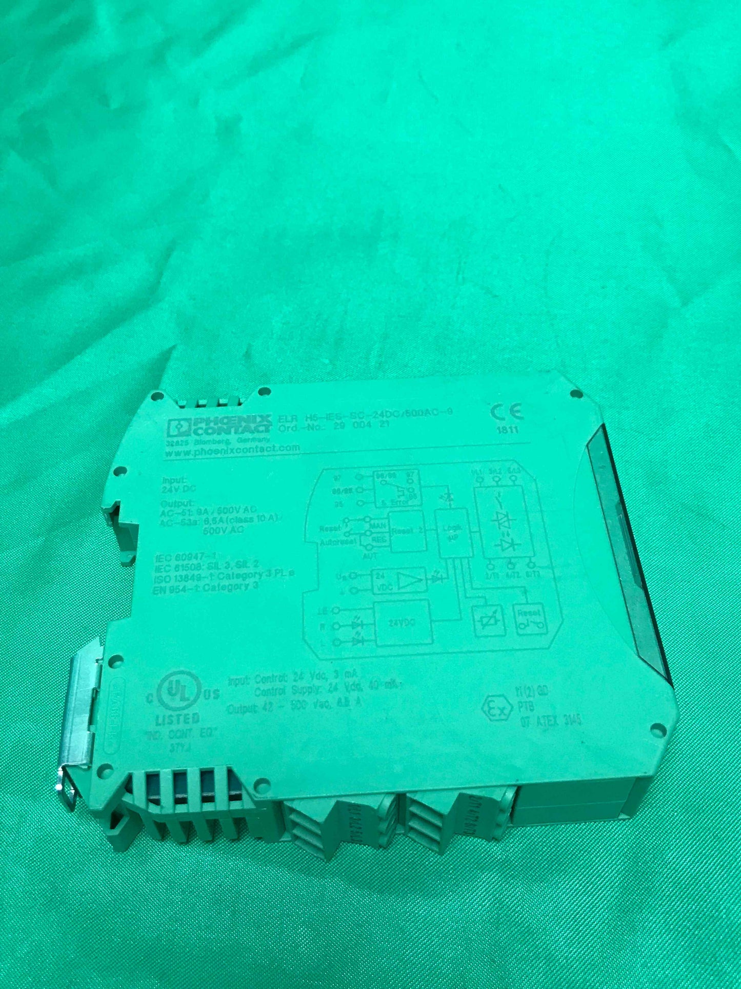Pheonix Contact-ELR H5-IES-SC-24DC USED/ELRH5IESSC24DC
