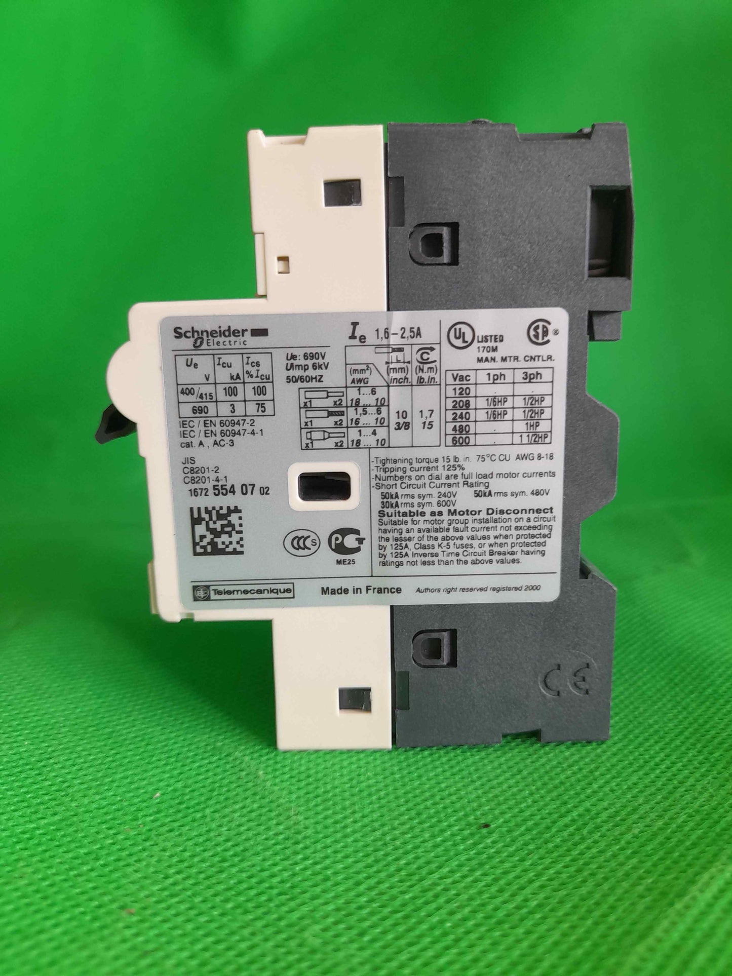 Schneider Electric-GV2RT07/GV2RT07