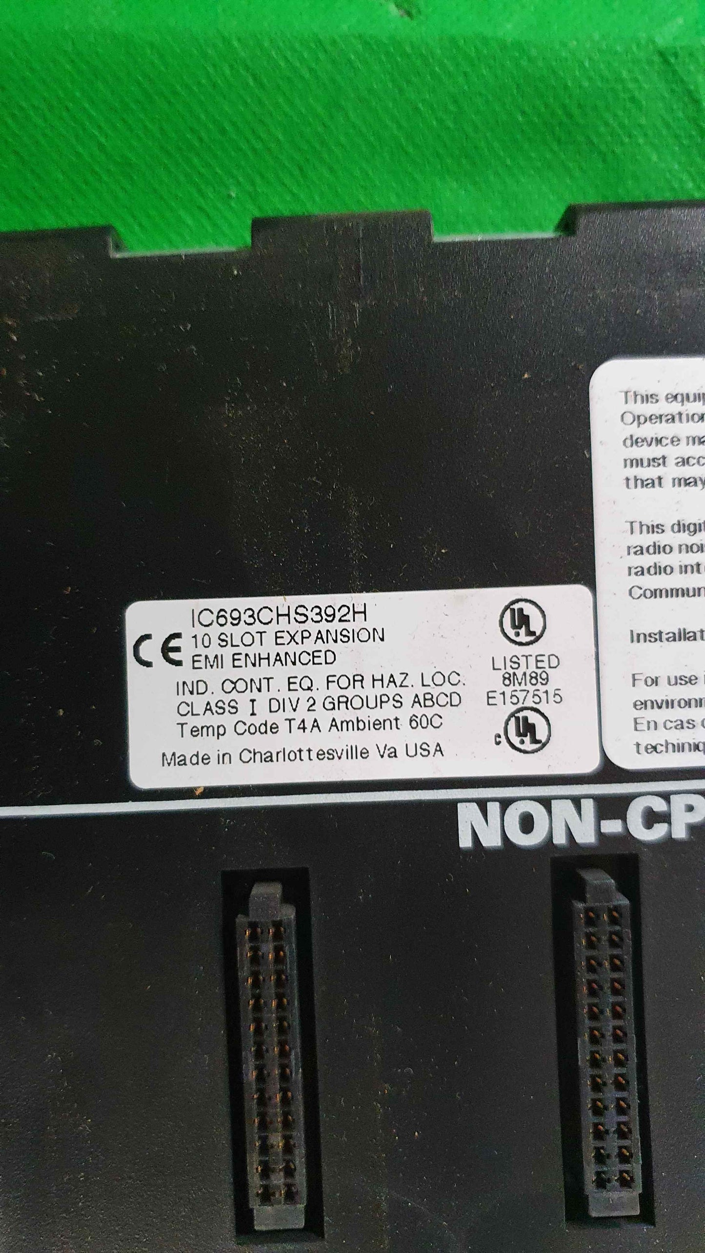 FANUC-IC693CHS392H/IC693CHS392H