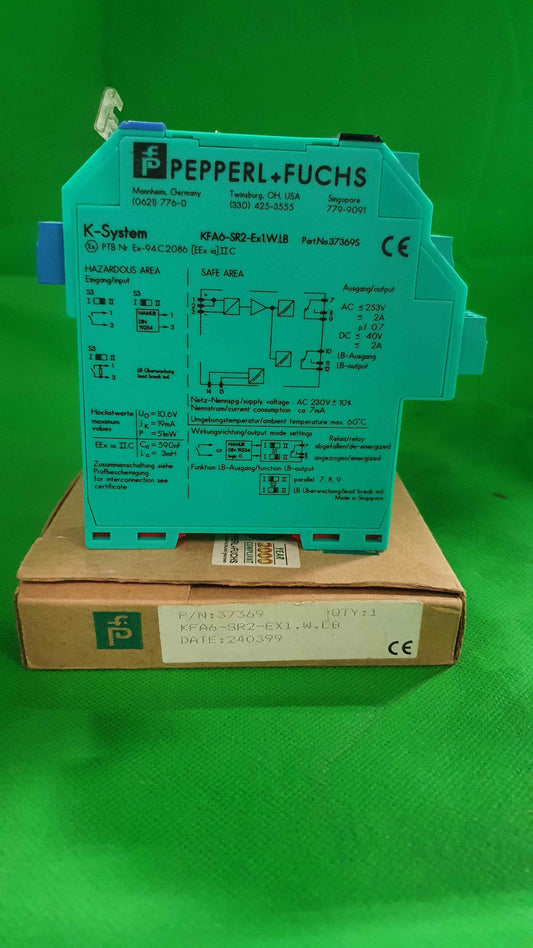 PEPPERL + FUCHS-KFA6-SR2-Ex1WLB/KFA6SR2Ex1WLB